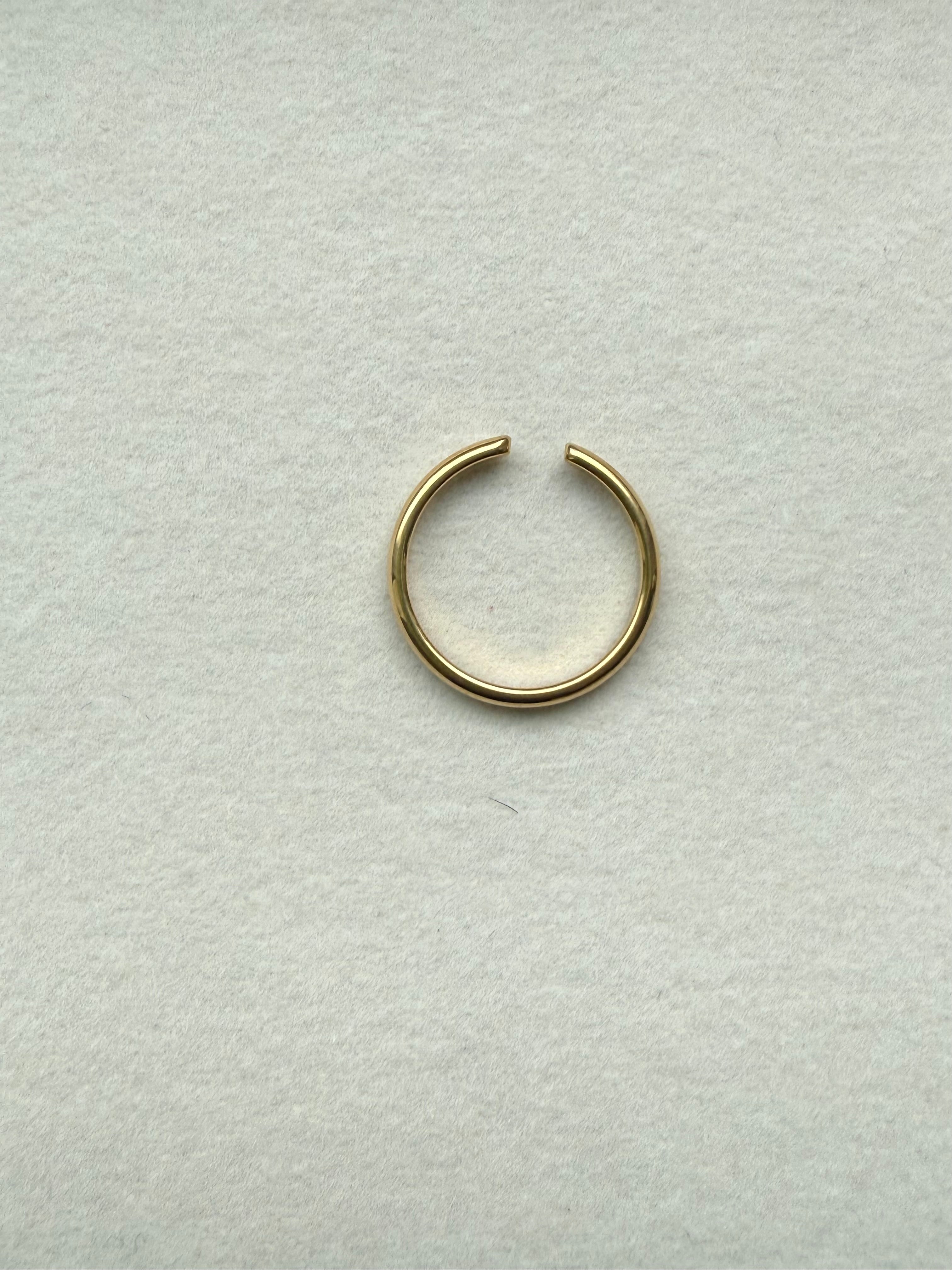 Gold Adjustable Toe Ring — 18K PVD Stainless Steel